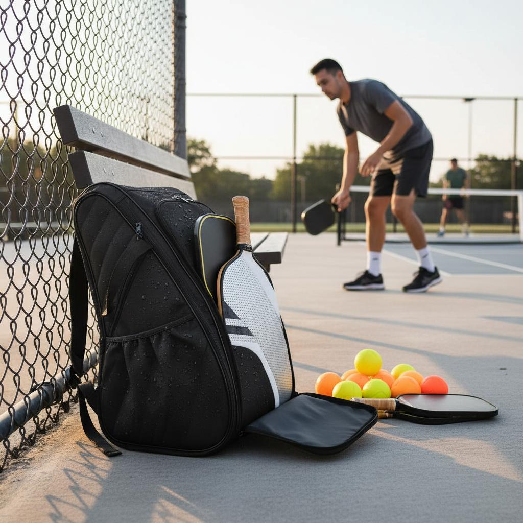 Sports Equipment Tennis - กระเป๋าเป้สะพายหลังเทนนิส กระเป๋าแบดมินตัน สะดวกสบาย ความจุขนาดใหญ่ อุปกรณ์อเนกประสงค์ กระเป๋าเป้สะพายหลังกีฬา