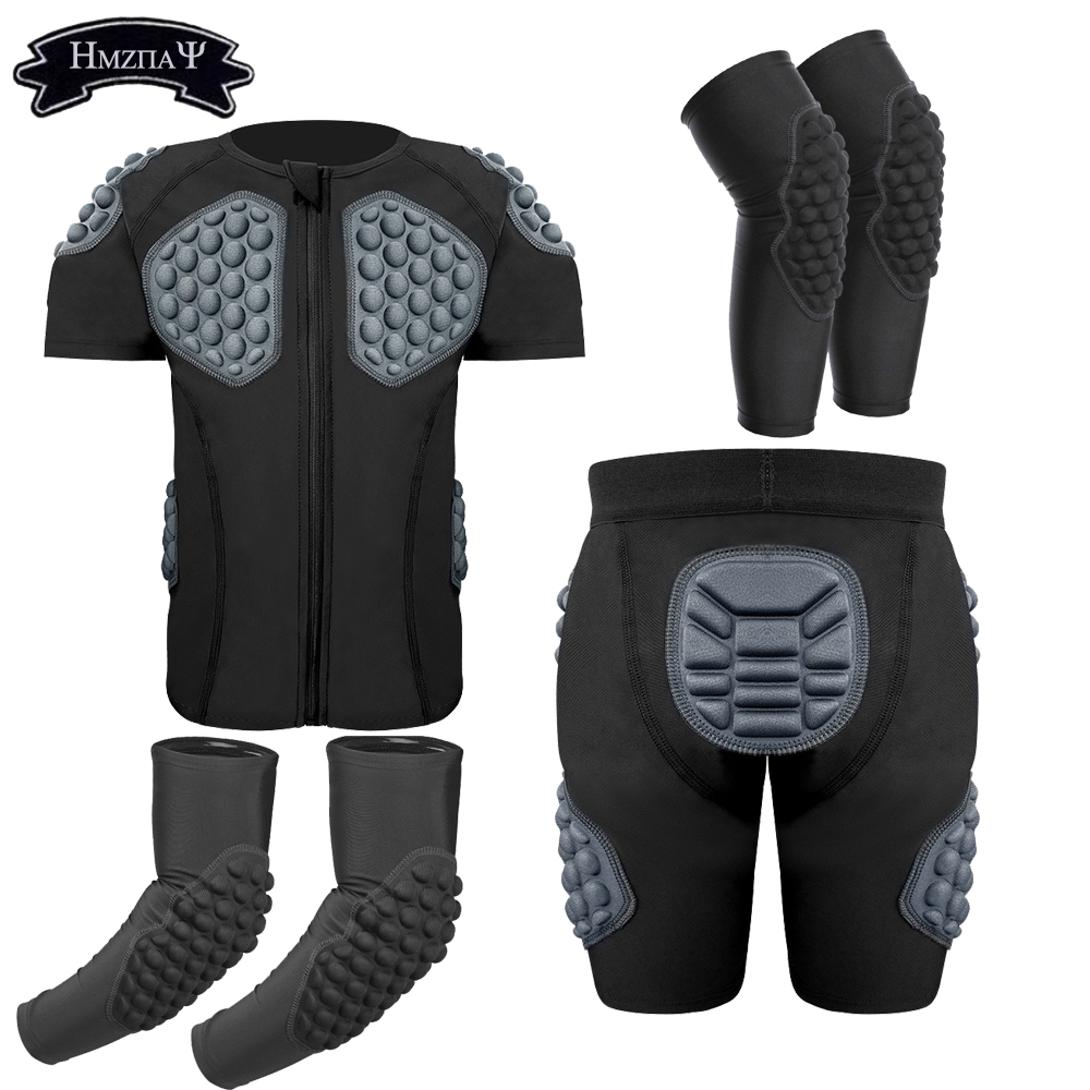 Sports Equipment For Boys - เด็ก Anti-Collision แขนสั้นป้องกันอุปกรณ์กีฬาสกีขี่ฟุตบอลข้อศอกและเข่า Protector