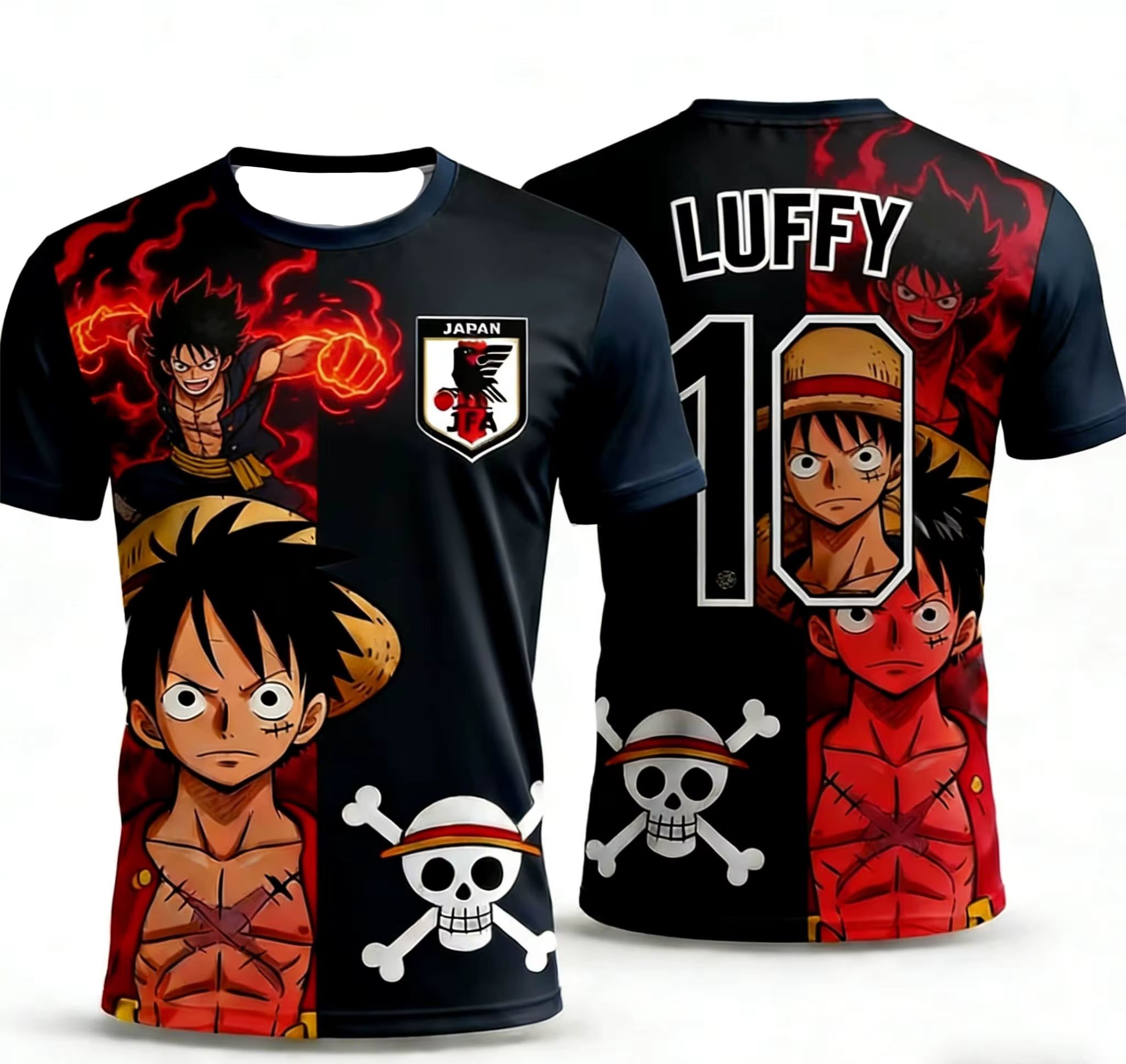 เสื้อฟุตบอลคอลแลบอนิเมะวันพีซล - Sports Equipment For Boys บทวิจารณ์และราคา