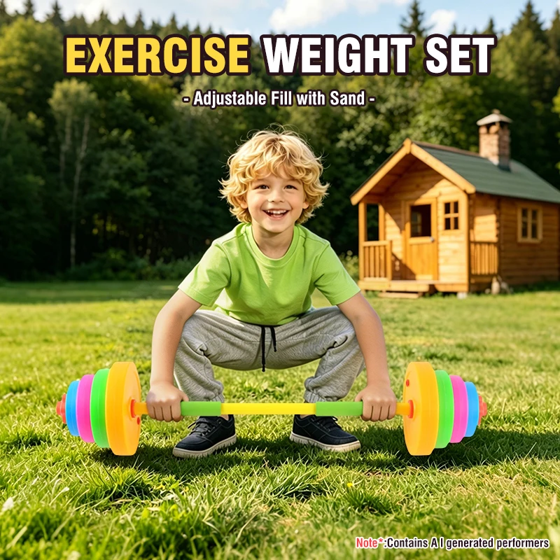 ชุดดัมเบลบาร์เบลสำหรับเด็กแบบป - Sports Equipment For Boys บทวิจารณ์และราคา
