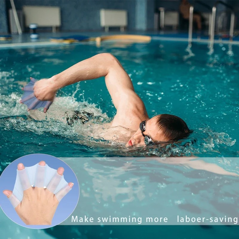 ถุงมือว่ายน้ำซิลิโคนแบบใหม่สำห - Sports Equipment 4 Year Old บทวิจารณ์และราคา